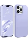 Mey İthalat®  iPhone 15 Pro Kılıf First Silikon - Lila