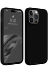 Mey İthalat®  iPhone 15 Pro Kılıf First Silikon - Siyah