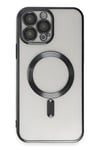 Mey İthalat®  iPhone 15 Pro Kılıf Kross Magneticsafe Kapak - Siyah