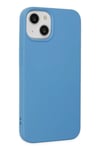 Mey İthalat®  iPhone 15 Pro Kılıf Nano içi Kadife Silikon - Mavi