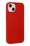 Mey İthalat®  iPhone 15 Pro Kılıf Nano içi Kadife Silikon - Kırmızı