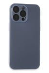Mey İthalat®  iPhone 15 Pro Kılıf Puma Silikon - Mavi