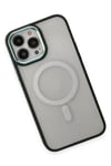 Mey İthalat®  iPhone 15 Pro Kılıf Room Magneticsafe Silikon - Köknar Yeşili
