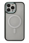 Mey İthalat®  iPhone 15 Pro Kılıf Room Magneticsafe Silikon - Köknar Yeşili