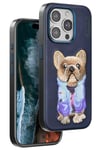 Mey İthalat®  iPhone 15 Pro Max Cute Desenli Kapak - Lacivert