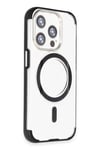 Mey İthalat®  iPhone 15 Pro Max Hilton Magsafe Kapak - Siyah