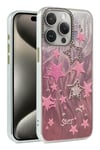 Mey İthalat®  iPhone 15 Pro Max Kılıf Blade Aynalı Desenli Kapak - Desen 7