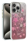 Mey İthalat®  iPhone 15 Pro Max Kılıf Blade Aynalı Desenli Kapak - Desen 7