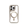 Mey İthalat®  iPhone 15 Pro Max Kılıf Boyi Magsafe Silikon Kapak - Kahverengi