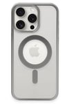 Mey İthalat®  iPhone 15 Pro Max Kılıf Erozi Magsafe Kapak - Gümüş