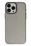 Mey İthalat®  iPhone 15 Pro Max Kılıf Modos Metal Kapak - Siyah