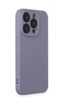 Mey İthalat®  iPhone 15 Pro Max Kılıf Nano içi Kadife Silikon - Lila