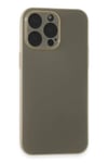 Mey İthalat®  iPhone 15 Pro Max Kılıf Puma Silikon - Titan Gri