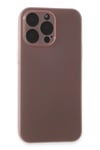 Mey İthalat®  iPhone 15 Pro Max Kılıf Puma Silikon - Pembe