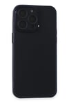 Mey İthalat®  iPhone 15 Pro Max Kılıf Puma Silikon - Lacivert
