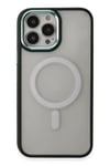 Mey İthalat®  iPhone 15 Pro Max Kılıf Room Magneticsafe Silikon - Köknar Yeşili