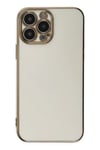 Mey İthalat®  iPhone 15 Pro Max Kılıf Volet Silikon - Beyaz