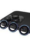 Mey İthalat®  iPhone 15 Pro Max Raze Metal Kamera Lens - Lacivert