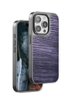 Mey İthalat®  iPhone 15 Pro Max Wave Kapak - Derin Mor
