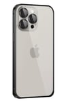 Mey İthalat®  iPhone 15 Pro Metal Bumper Mat Kapak - Siyah