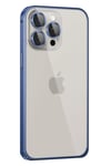 Mey İthalat®  iPhone 15 Pro Metal Bumper Mat Kapak - Lacivert