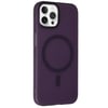 Mey İthalat®  iPhone 15 Pro Tuna PC Slim Magsafe Kapak - Derin Mor