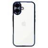 Mey İthalat®  iPhone 16 Kılıf  Lensli Silikon - Açık Mavi