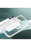 Mey İthalat®  iPhone 16 Kılıf Alfa Magsafe Standlı Kapak - Şeffaf