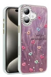 Mey İthalat®  iPhone 16 Kılıf Blade Aynalı Desenli Kapak - Desen 8