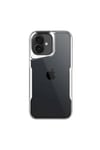 Mey İthalat®  iPhone 16 Kılıf Boyi Silikon Kapak - Gümüş