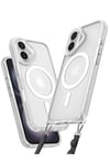 Mey İthalat®  iPhone 16 Kılıf Enka Magsafe Silikon Kılıf - Şeffaf