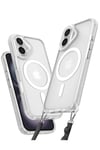 Mey İthalat®  iPhone 16 Kılıf Enka Magsafe Silikon Kılıf - Şeffaf