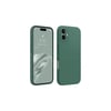 Mey İthalat®  iPhone 16 Kılıf First Silikon - Koyu Yeşil