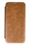 Mey İthalat®  iPhone 16 Kılıf Flip Cover - Taba