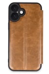 Mey İthalat®  iPhone 16 Kılıf Flip Cover - Taba