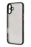 Mey İthalat®  iPhone 16 Kılıf Montreal Silikon Kapak - Siyah