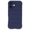 Mey İthalat®  iPhone 16 Kılıf Optimum Silikon - Lacivert