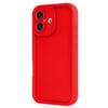 Mey İthalat®  iPhone 16 Kılıf Viera Silikon - Kırmızı