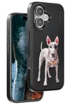 Mey İthalat®  iPhone 16 Perma Desenli Kapak - Siyah