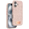Mey İthalat®  iPhone 16 Plus Bright Simli Kapak - Pembe