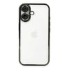 Mey İthalat®  iPhone 16 Plus Kılıf  Lensli Silikon - Yeşil