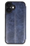 Mey İthalat®  iPhone 16 Plus Kılıf Flip Cover - Lacivert