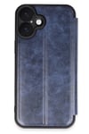 Mey İthalat®  iPhone 16 Plus Kılıf Flip Cover - Lacivert