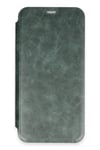 Mey İthalat®  iPhone 16 Plus Kılıf Flip Cover - Koyu Yeşil