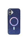 Mey İthalat®  iPhone 16 Plus Kılıf Helen Magsafe Kapak - Lacivert