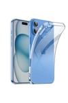 Mey İthalat®  iPhone 16 Plus Kılıf Lüx Şeffaf Silikon