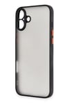 Mey İthalat®  iPhone 16 Plus Kılıf Montreal Silikon Kapak - Siyah
