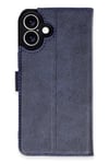 Mey İthalat®  iPhone 16 Plus Kılıf Trend S Plus Kapaklı Kılıf - Lacivert
