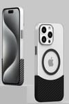 Mey İthalat®  iPhone 16 Pro Carbon Puzzle Magsafe Kapak - Desert