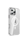 Mey İthalat®  iPhone 16 Pro Crystal Magsafe Kapak - Şeffaf